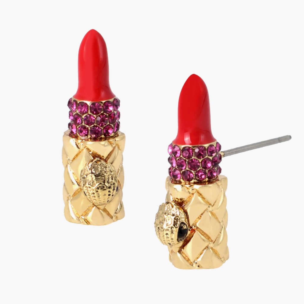 Kurt Geiger London Lipstick Stud Earrings